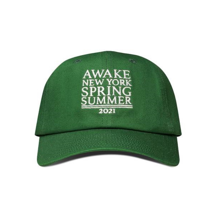 Awake-NY-Six-Panel-Hat-Green