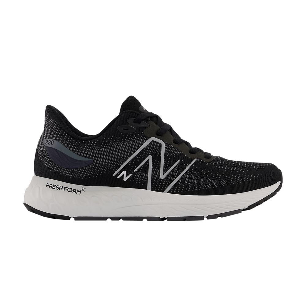 Кроссовки New Balance Fresh Foam X 880v12 Big Kid Wide 'Black Ocean Grey'