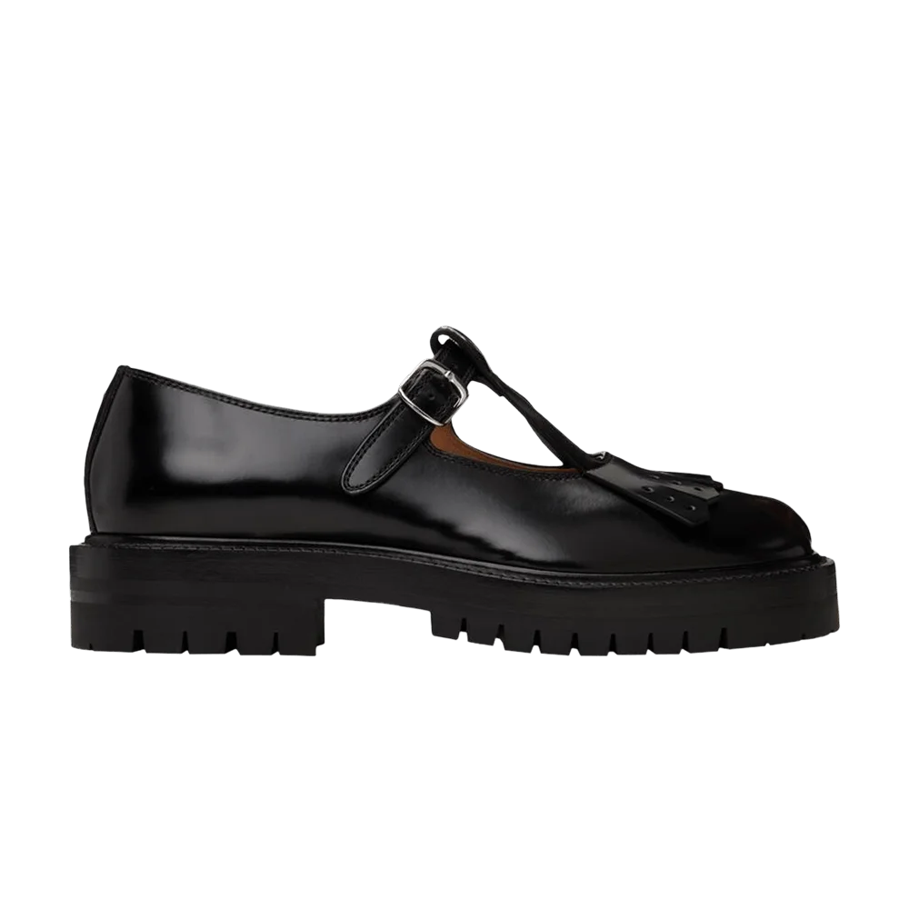 Кроссовки Maison Margiela Wmns Tabi County Mary Jane Loafer 'Black'