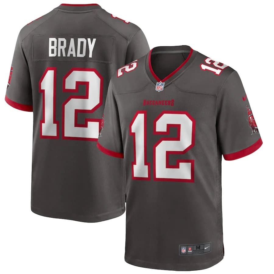 Футболка Nike Tom Brady Tampa Bay Buccaneers Alternate NFL Game Jersey