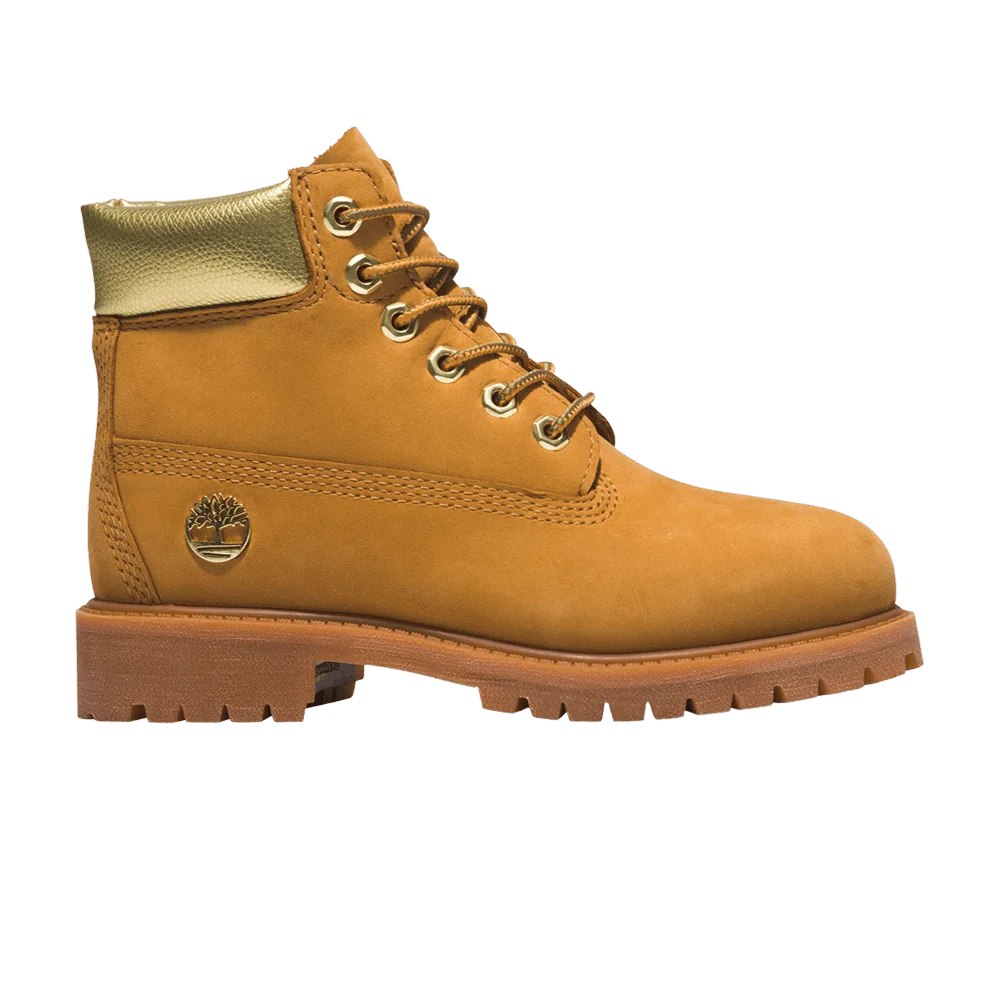 Кроссовки Timberland 6 Inch Premium Boot Youth 'Wheat Gold'