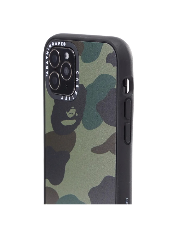 Защитный чехол BAPE x Casetify 1st Camo iPhone 11 Pro Case Green