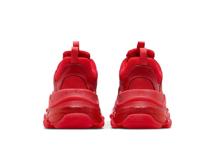 Кроссовки Balenciaga Triple S Sneaker 'Clear Sole - Red'