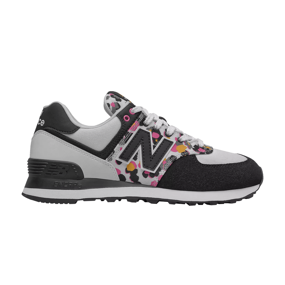 Кроссовки New Balance Wmns 574 'Camo - White Black'