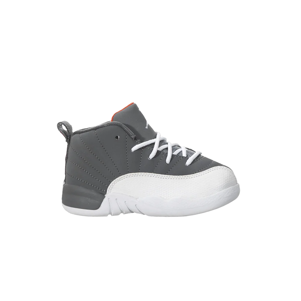 Krossovki-Air-Jordan-12-Retro-TD-Cool-Grey-Orange