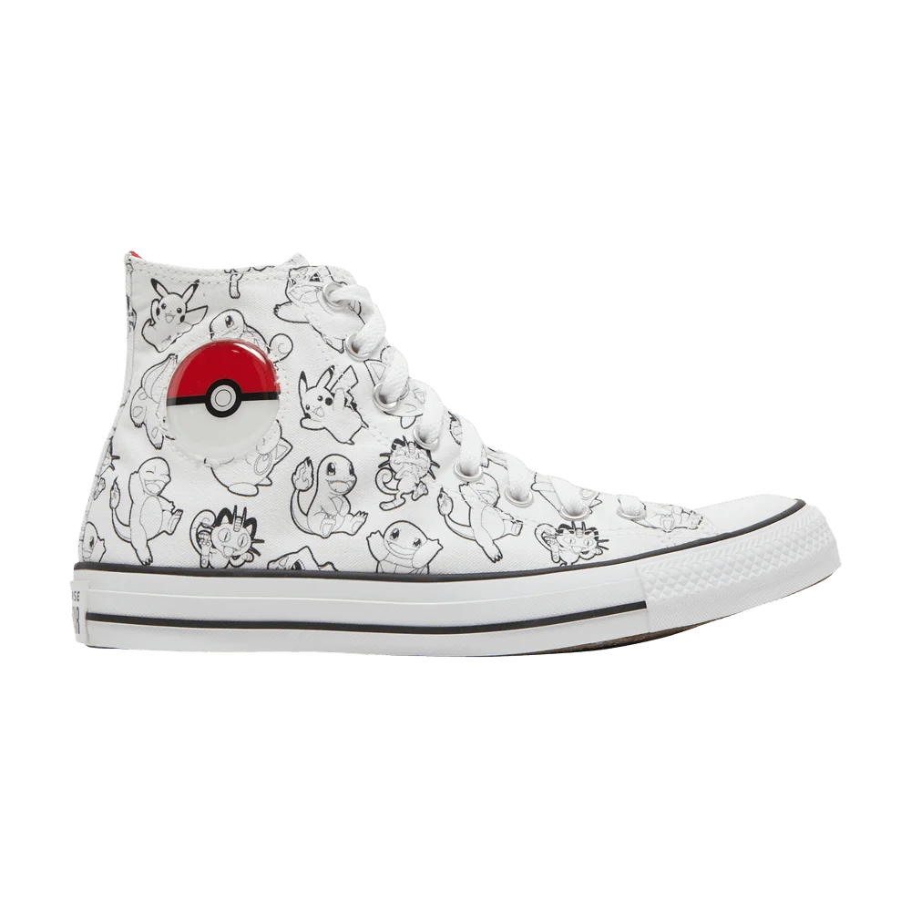 Krossovki-Pokemon-x-Converse-Chuck-Taylor-All-Star-High-Poke-Ball
