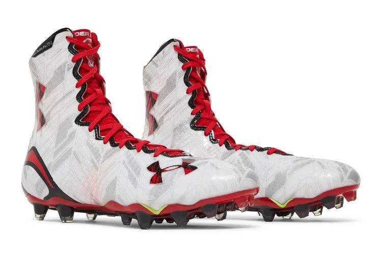 Krossovki-Under-Armour-Highlight-MC-White-Red-7