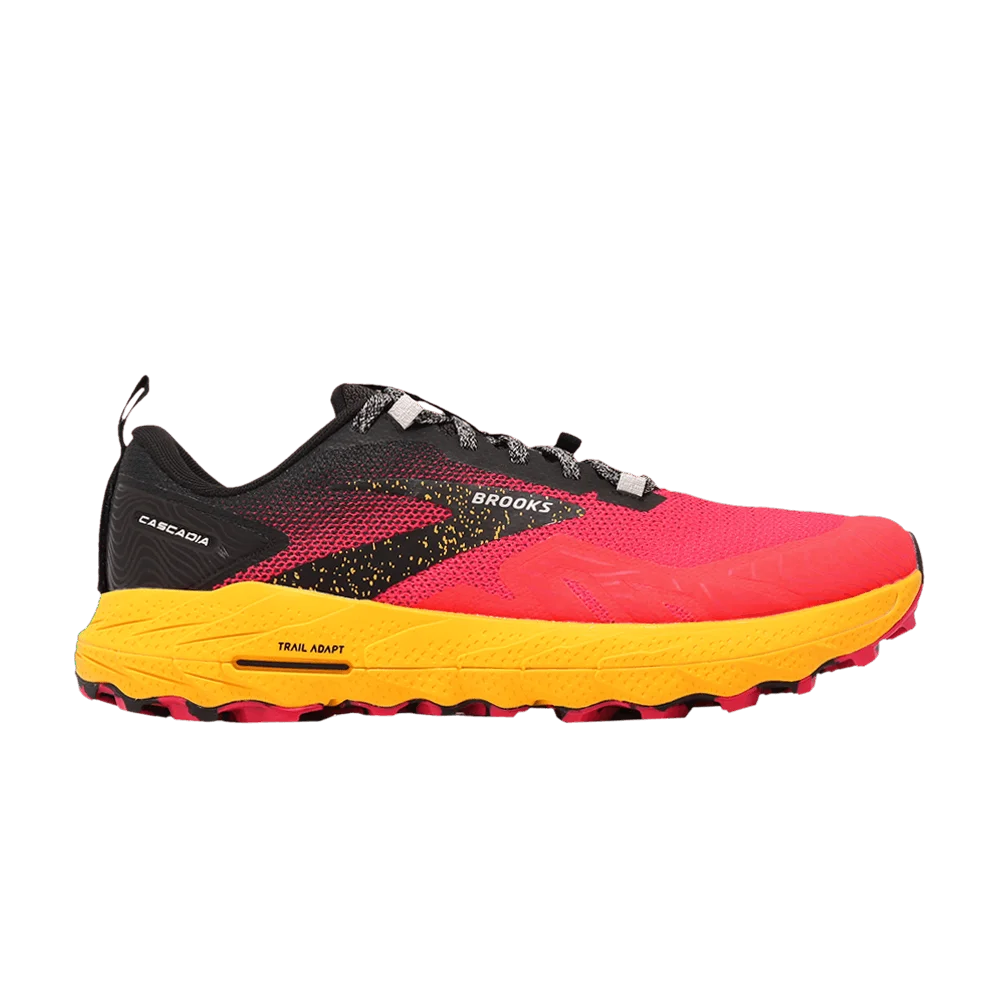 Кроссовки Brooks Wmns Cascadia 17 'Diva Pink Lemon Chrome'