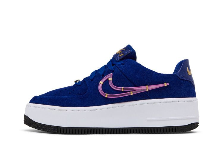 Кроссовки Nike Wmns Air Force 1 Sage Low LX 'Deep Royal Blue'