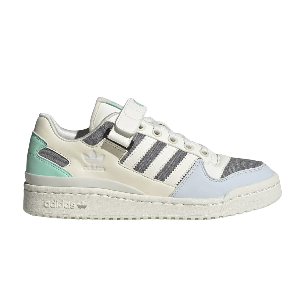 Krossovki-Adidas-Wmns-Forum-Low-Off-White-Easy-Green