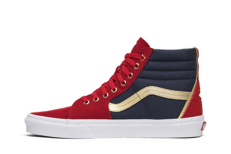 Кроссовки Vans Marvel x SK8-Hi 'Captain Marvel'