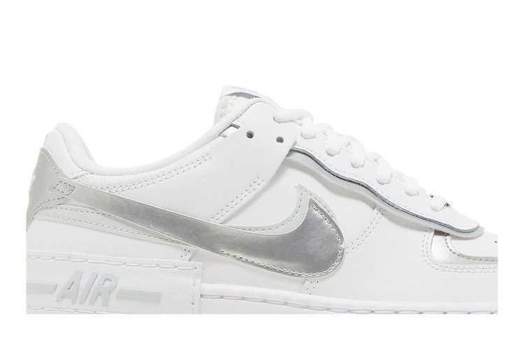 Кроссовки Nike Wmns Air Force 1 Shadow 'White Metallic Silver'