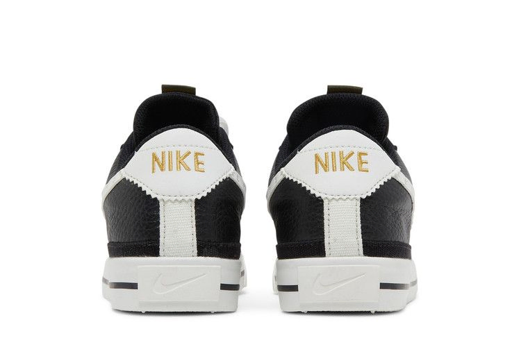 Кроссовки Serena Williams Design Crew x Nike Wmns Court Legacy 'Black Metallic Gold'