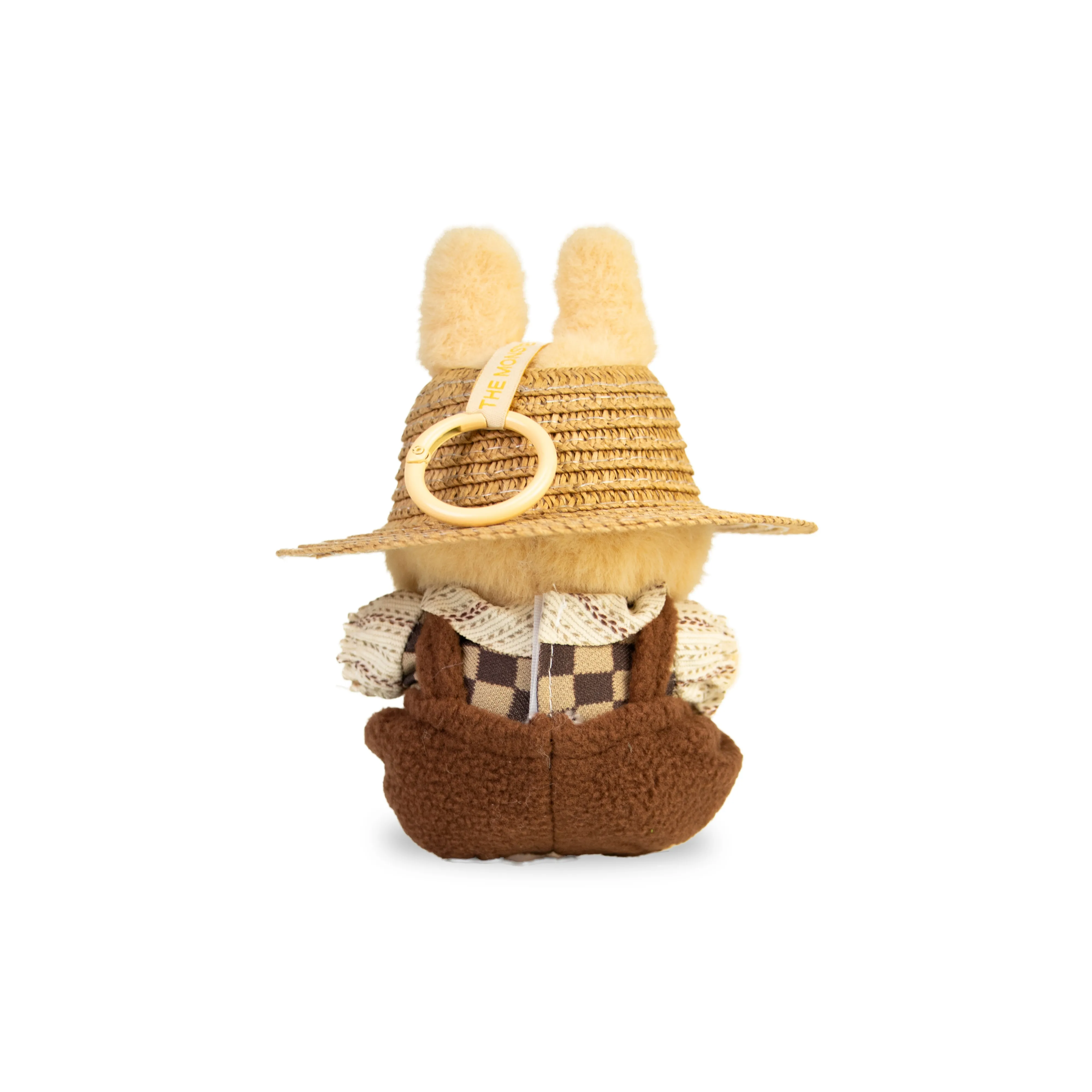 Виниловая фигурка-брелок POP MART LABUBU THE MONSTERS Eye Baba Garden Farmer – Vinyl Plush