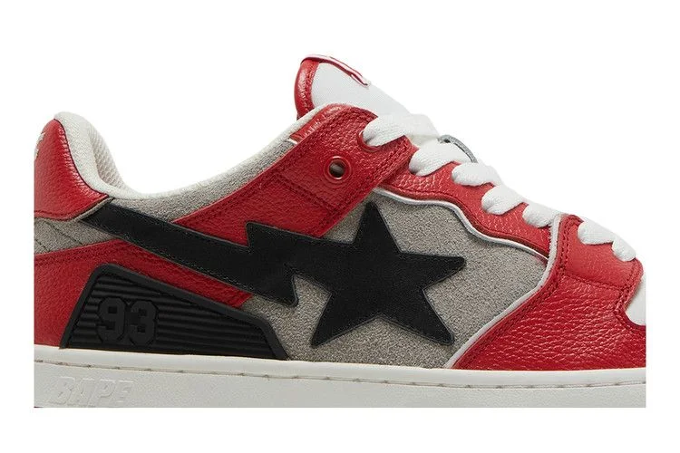 Кроссовки BAPE Sk8 Sta #1 'Red'