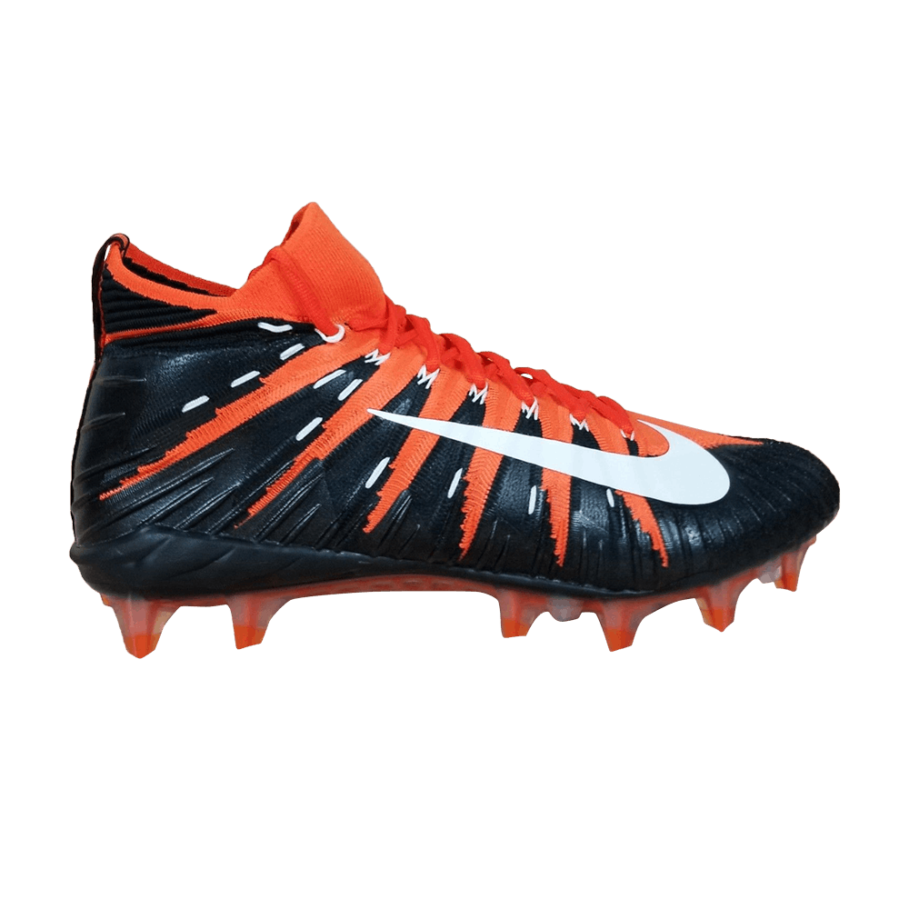 Кроссовки Nike Alpha Menace Elite Flyknit FG 'Black Orange'