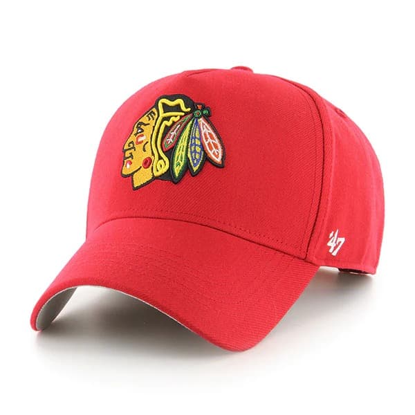 Бейсболка 47 Brand Chicago Blackhawks '47 MVP DT NHL Snapback Hat