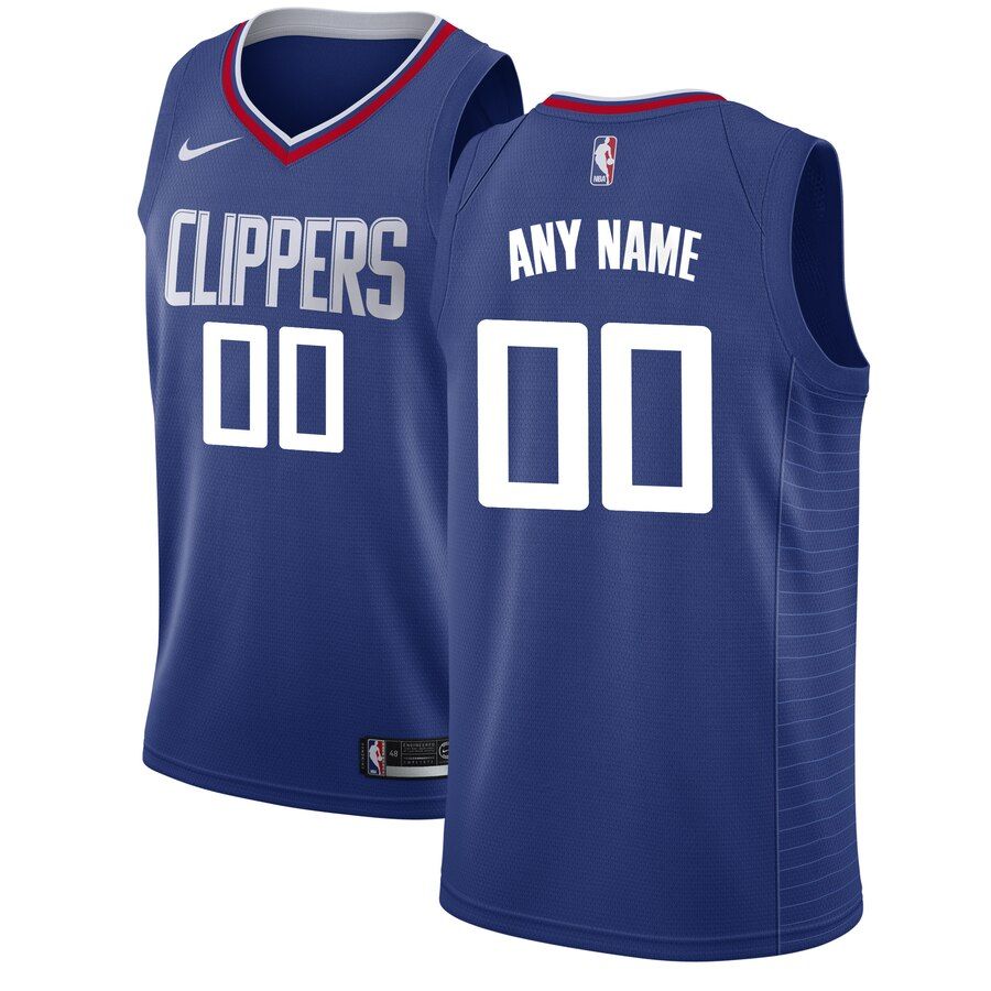 2019-20-LA-Clippers-Swingman-Custom-Blue-Icon-Edition