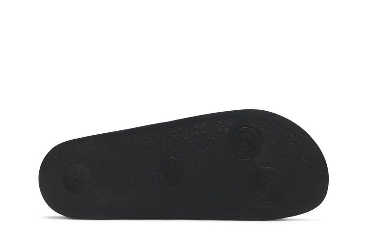 Кроссовки Gucci Logo Rubber Slide 'Black'