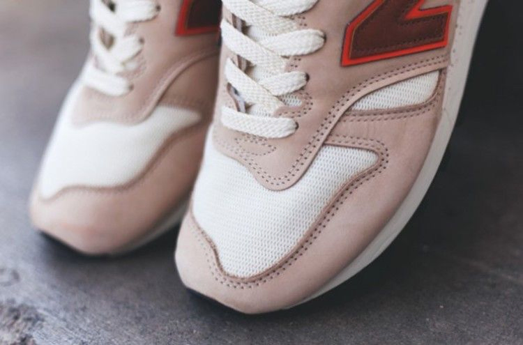 Кроссовки New Balance 1300 'White Sand Red'