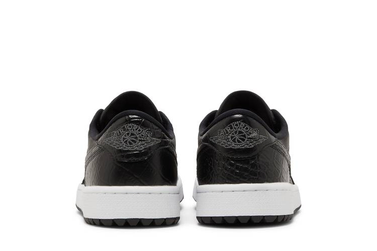 Кроссовки Air Jordan 1 Low Golf 'Black Crocodile'