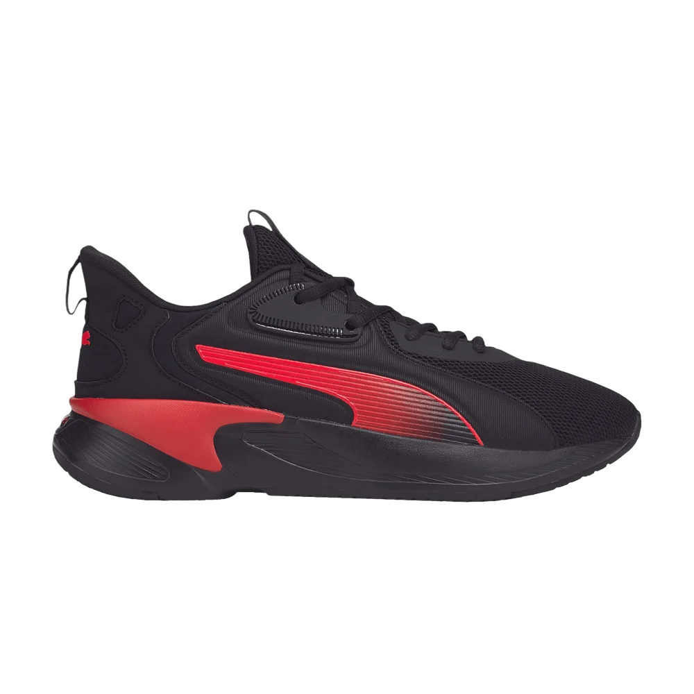 Кроссовки Puma Softride Premier 'Ombre - Black High Risk Red'