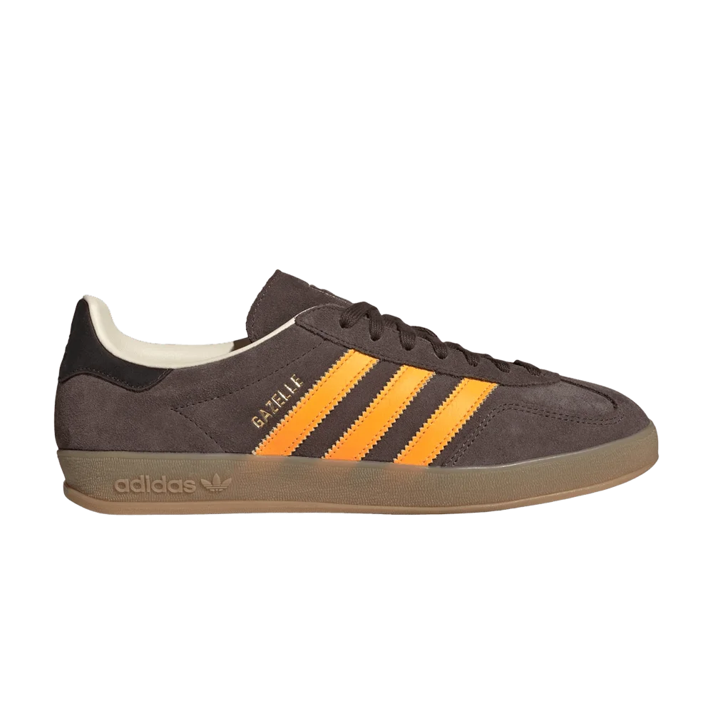Кроссовки adidas Gazelle Indoor 'Brown Lucid Tangerine Wonder White'
