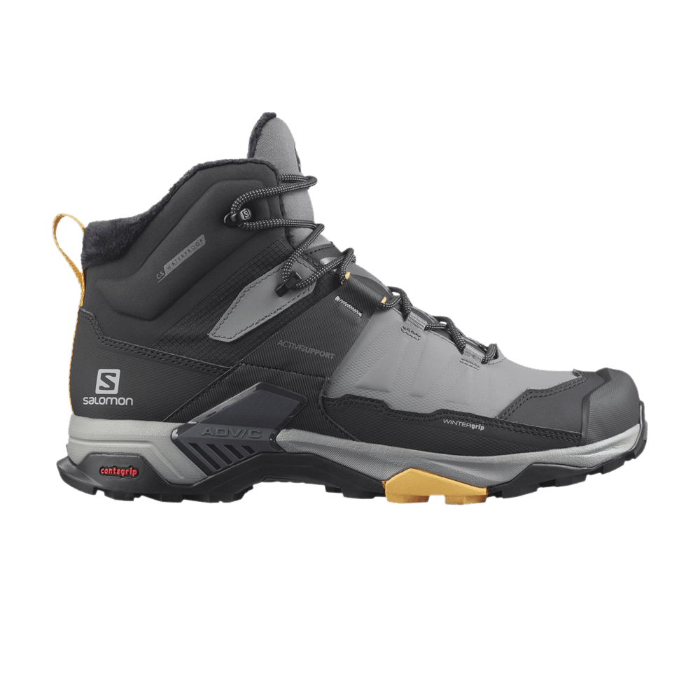 Кроссовки Salomon X Ultra 4 Mid CSWP 'Quiet Shade Black'