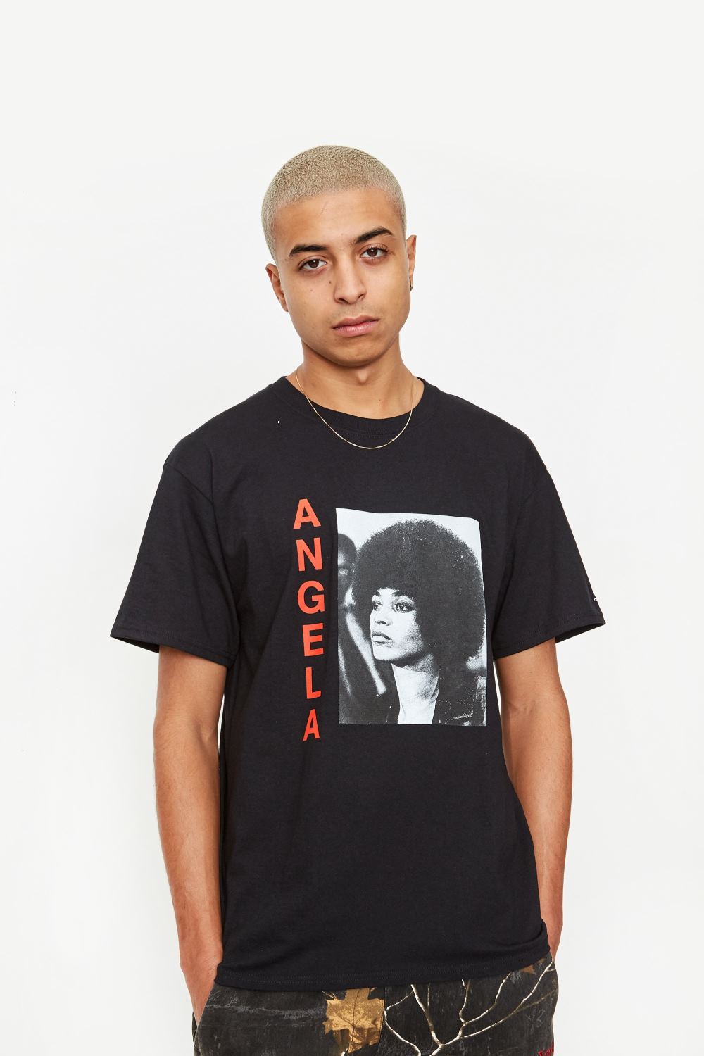 Футболка Awake Angela Davis T-shirt Black