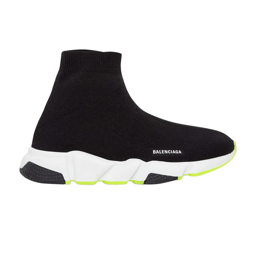 Krossovki-Balenciaga-Speed-Sneaker-Kids-Black-White-Fluo