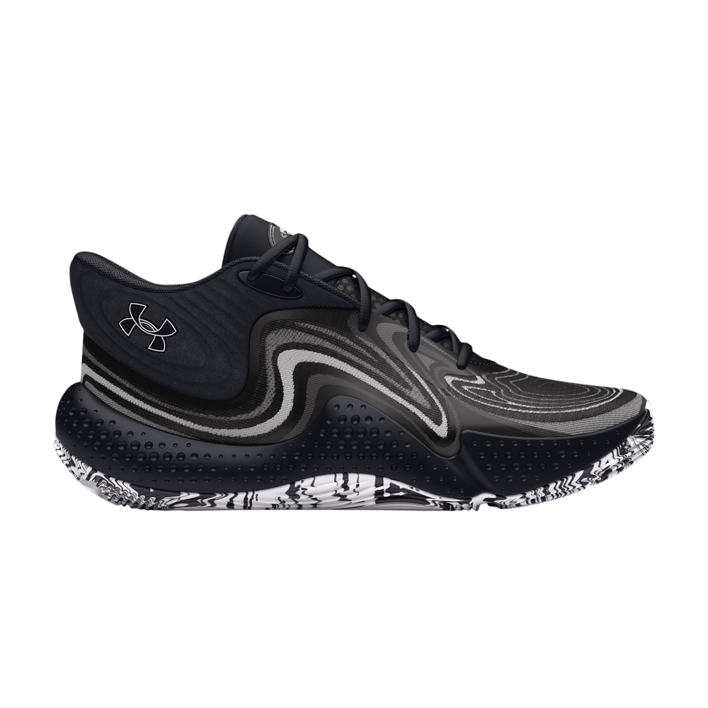 Кроссовки Under Armour Spawn 6 Mid 'Black Distant Grey'