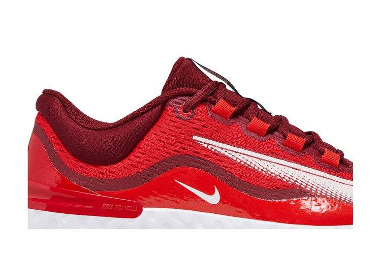 Кроссовки Nike Alpha Huarache Elite 4 TF 'University Red'
