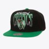 Mitchell-Ness-Black-Boston-Celtics-Rise-Up-Snapback-Hat-100x100