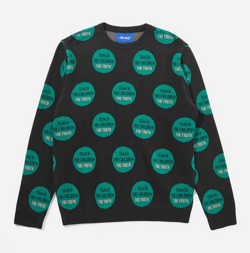 Свитер Awake Truth Pullover Sweater Black
