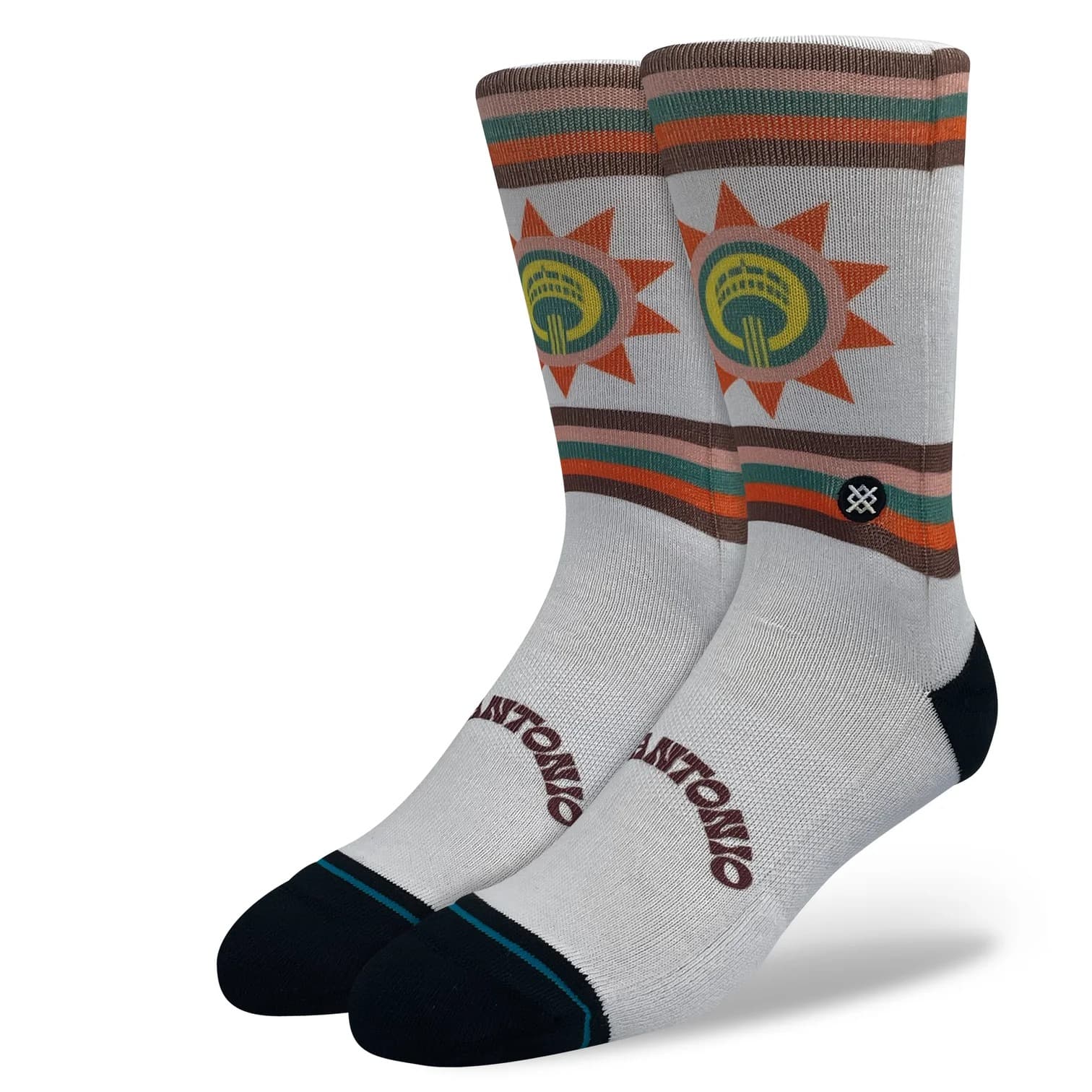 Спортивные носки San Antonio Spurs 2024 City Edition NBA Socks