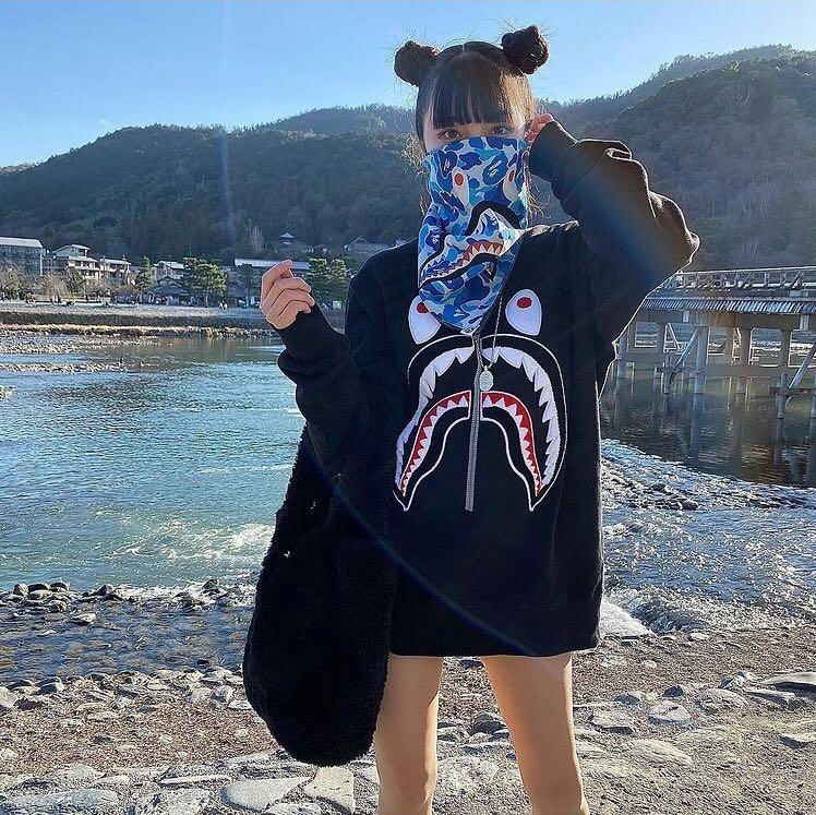 Бандана BAPE ABC Shark Bandana Blue