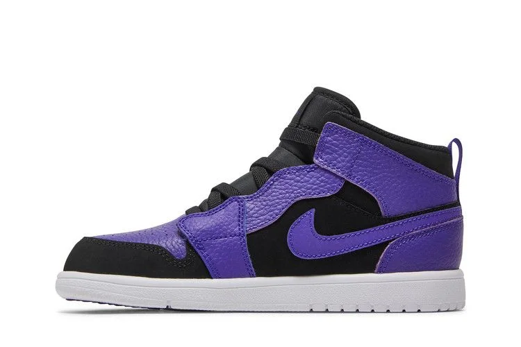 Krossovki-Air-Jordan-1-Mid-ALT-PS-Black-Concord-2