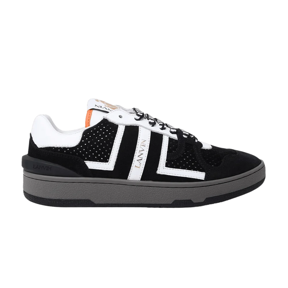Кроссовки Lanvin Clay Low 'Black White'