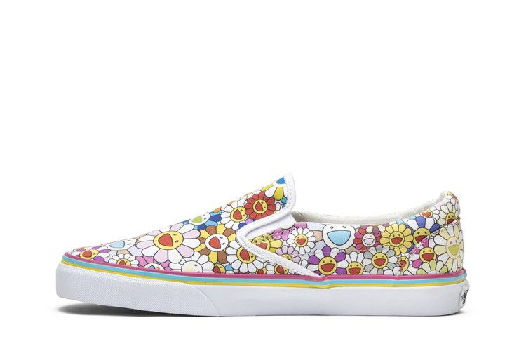 Кроссовки Vans Takashi Murakami Classic Slip-On LX 'Multi Flower'