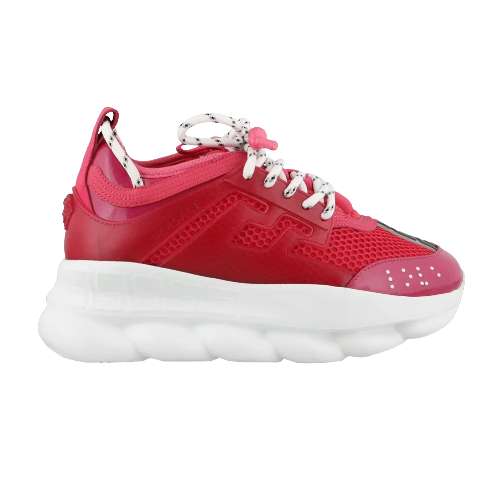 Krossovki-Versace-Wmns-Chain-Reaction-Fuchsia