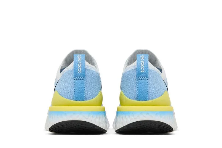 Кроссовки Nike Wmns Epic React Flyknit 2 'White Light Blue'