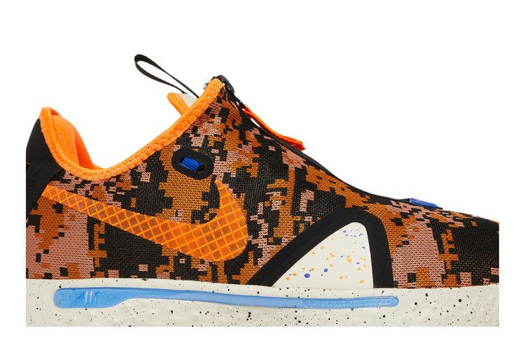 Кроссовки Nike PG 4 EP 'Digi Camo - Total Orange'