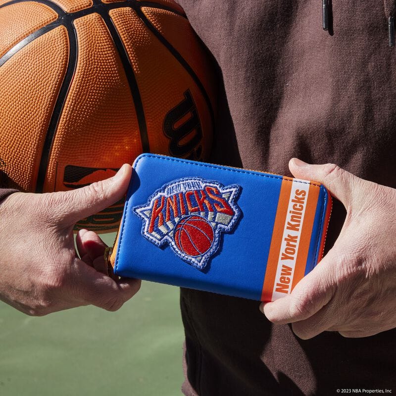 Кошелёк NBA New York Knicks Patch Icons Zip Around Wallet