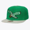 Mitchell-Ness-Kelly-Green-Gray-Philadelphia-Eagles-Team-2-Tone-2.0-Snapback-Hat-100x100