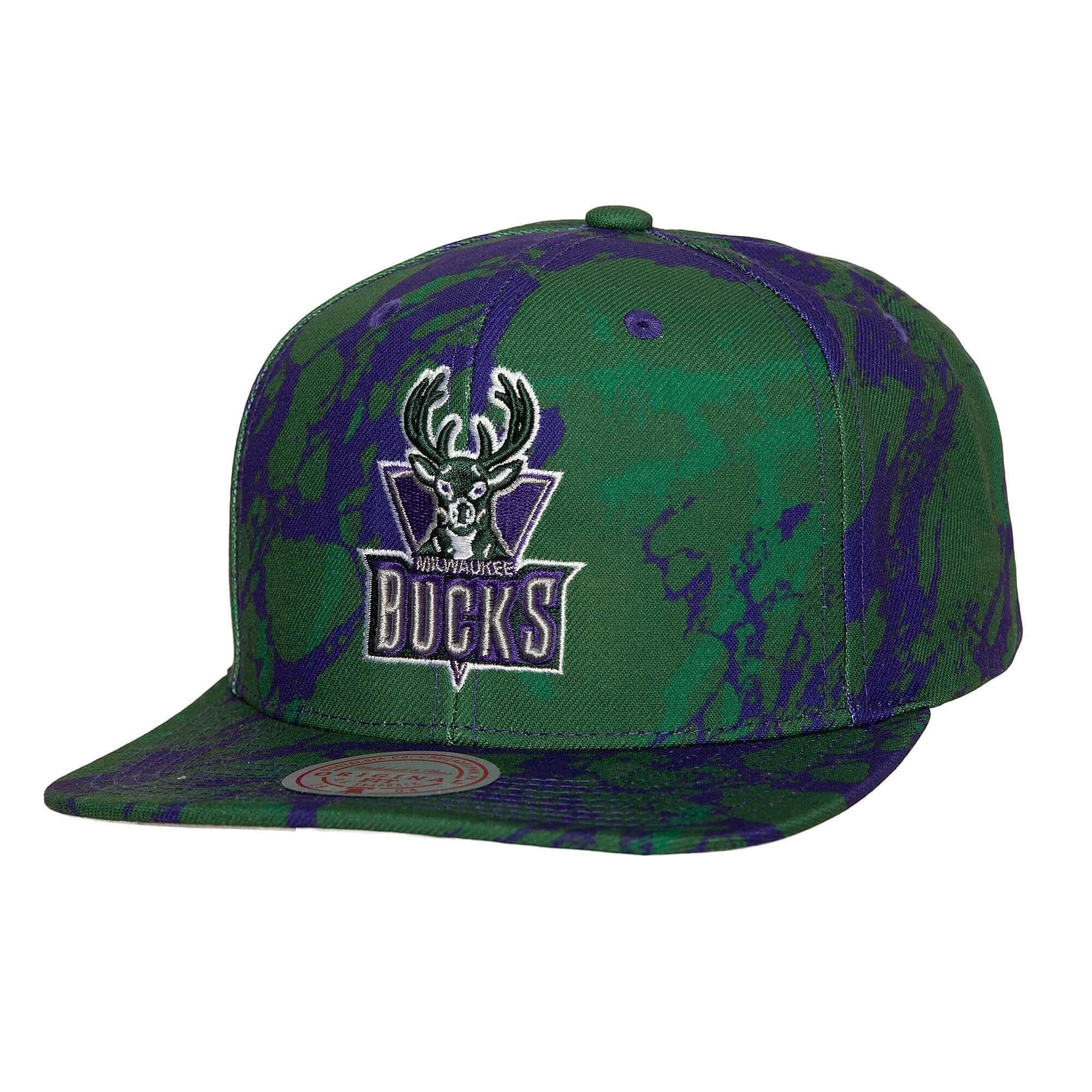 Mitchell-Ness-Down-For-All-Snapback-HWC-Milwaukee-Bucks-Hat