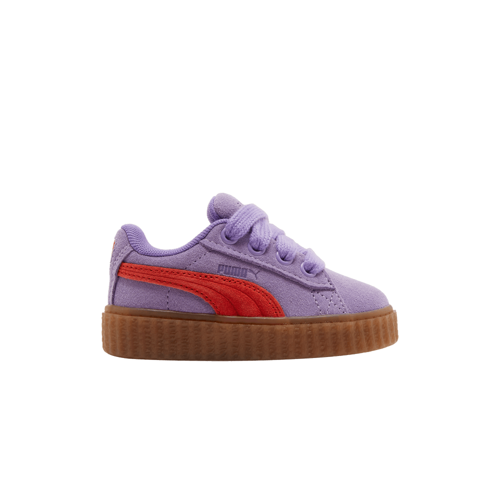 Кроссовки Fenty x Puma Creeper Phatty Toddler 'Lavender Burnt Red'