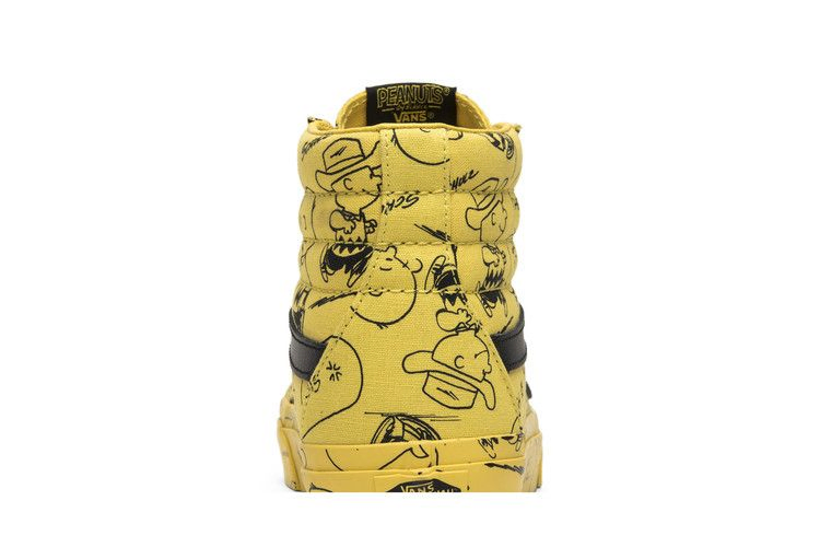 Кроссовки Vans Peanuts x Sk8-Hi 'Charlie Brown Maize'