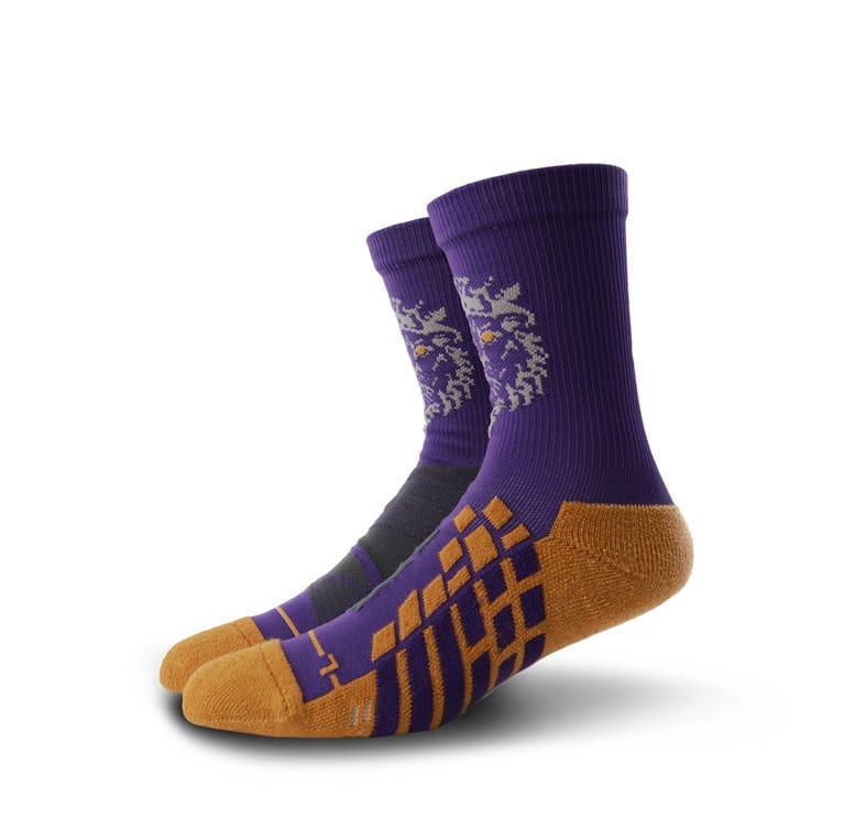 Спортивные носки Ehot Lion Purple Crew Socks