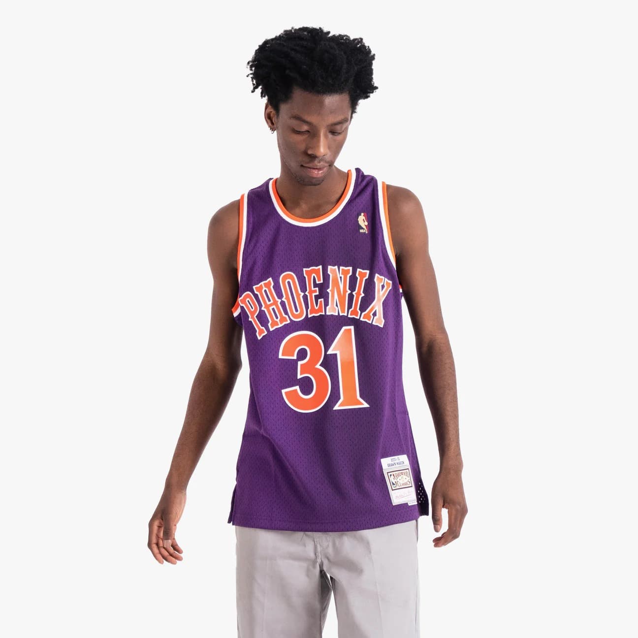 Баскетбольная джерси 2005-06 Phoenix Suns Shawn Marion #31 Swingman Hardwood Classics Purple Jersey