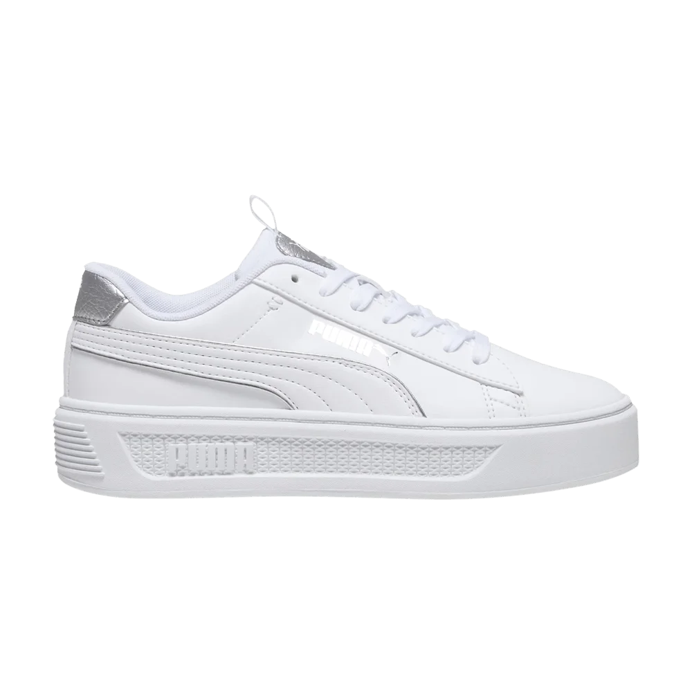 Krossovki-Puma-Wmns-Smash-Platform-v3-Pop-Up-White